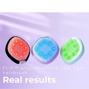 FOREO FLIP Play Advanced 
LED Light Hairbrush